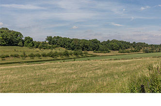 Glooiend landschap bij Fletcher Hotel-Restaurant Bon Repos